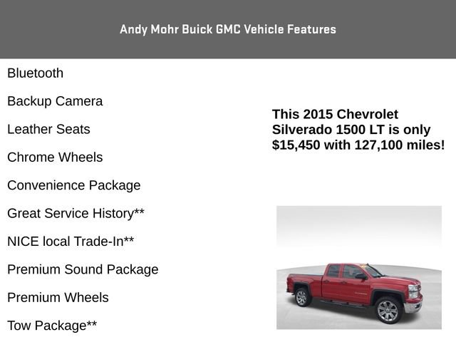 Used 2015 Chevrolet Silverado 1500 LT w/ Rally 2 Edition AWD/4WD image 4