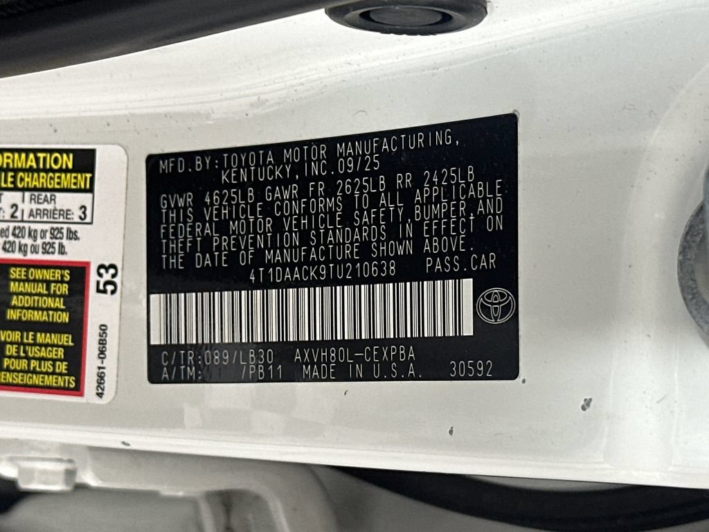 Used 2026 Toyota Camry XSE FWD image 9
