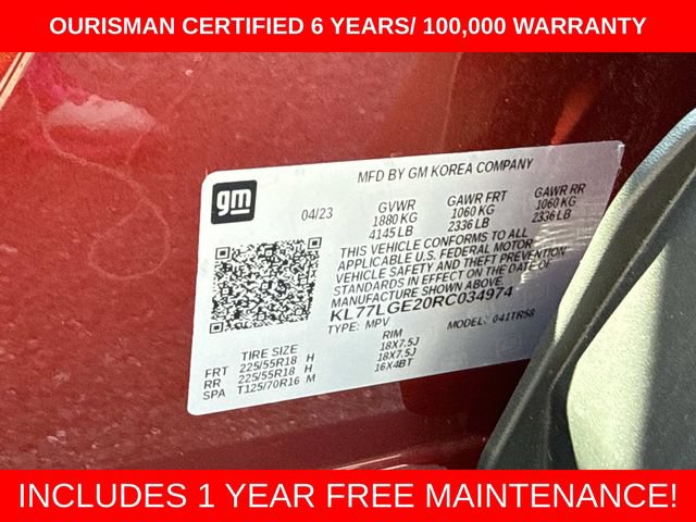 Used 2024 Chevrolet Trax RS FWD image 30