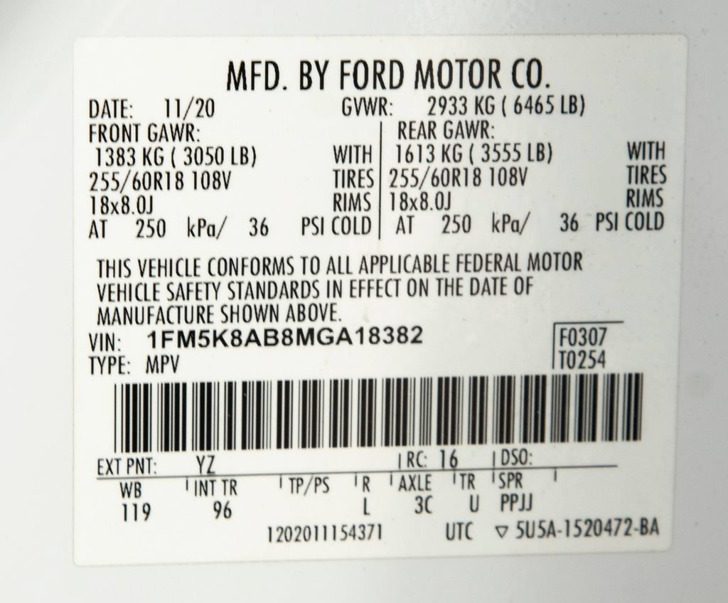 Used 2021 Ford Explorer 4WD Police Interceptor image 27