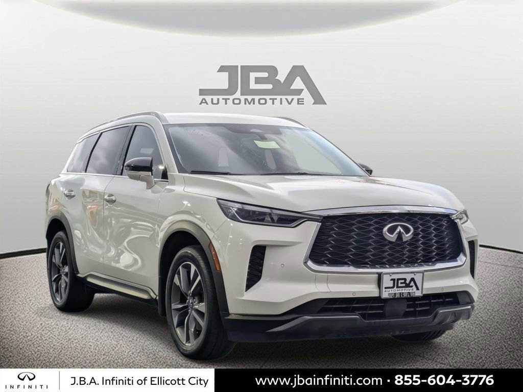 Certified 2022 INFINITI QX60 Luxe w/ Cargo Package
