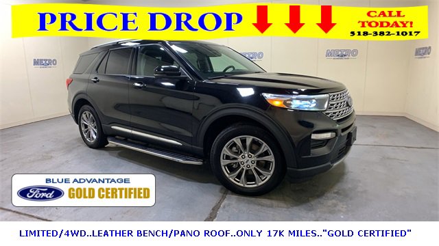 Certified 2022 Ford Explorer Limited w/ Equipment Group 301A image 1