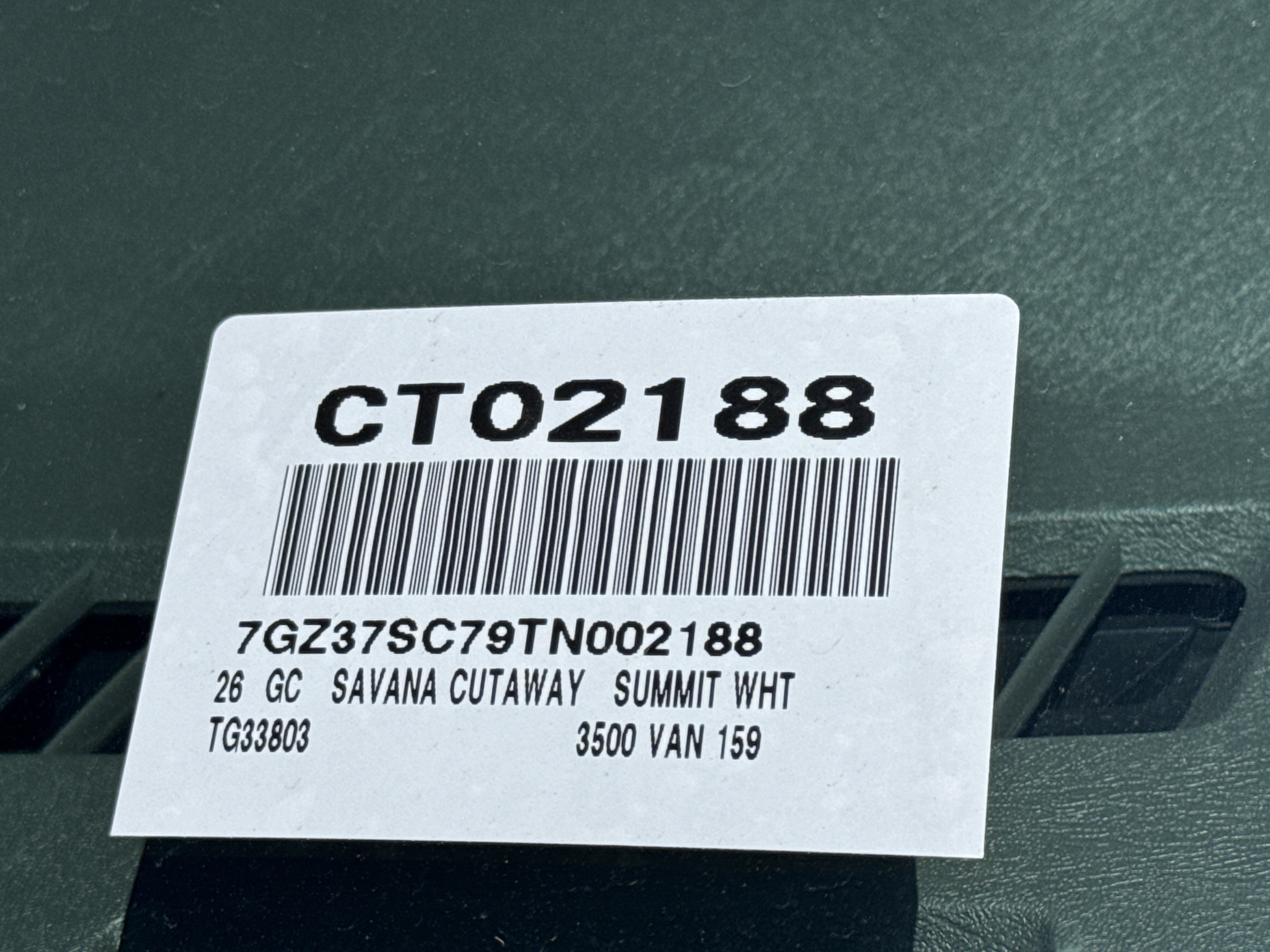 New 2026 GMC Savana 3500 w/ Power Convenience Package RWD image 36