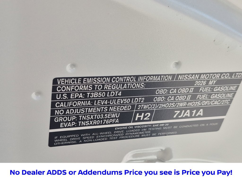 New 2026 Nissan Armada PRO-4X AWD/4WD image 44