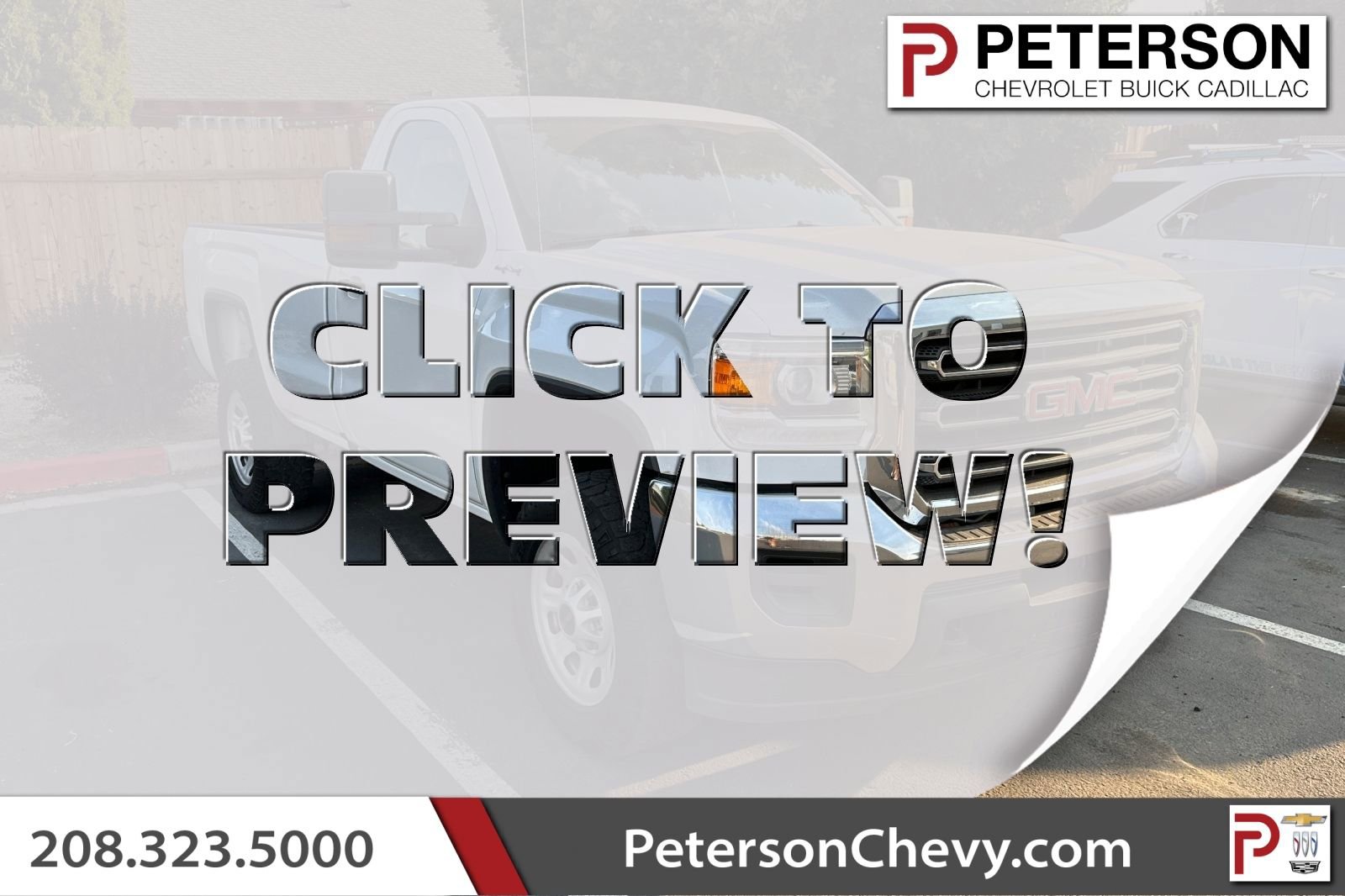 Used 2018 GMC Sierra 3500 4x4 Regular Cab