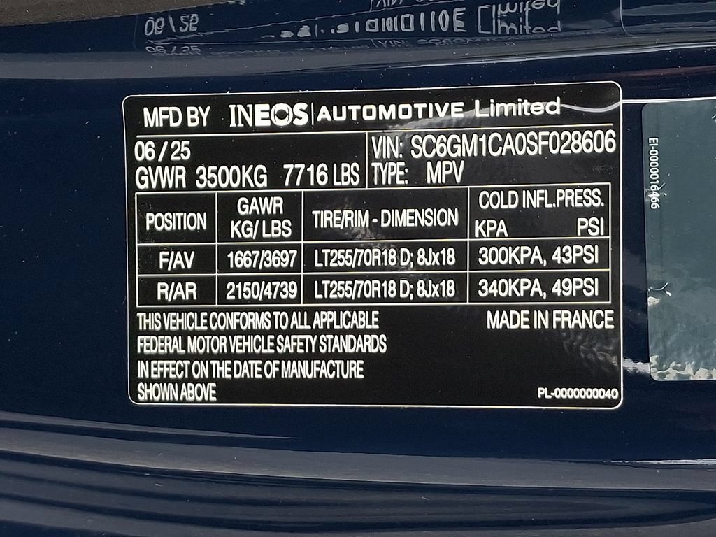 New 2025 INEOS Grenadier AWD/4WD image 10