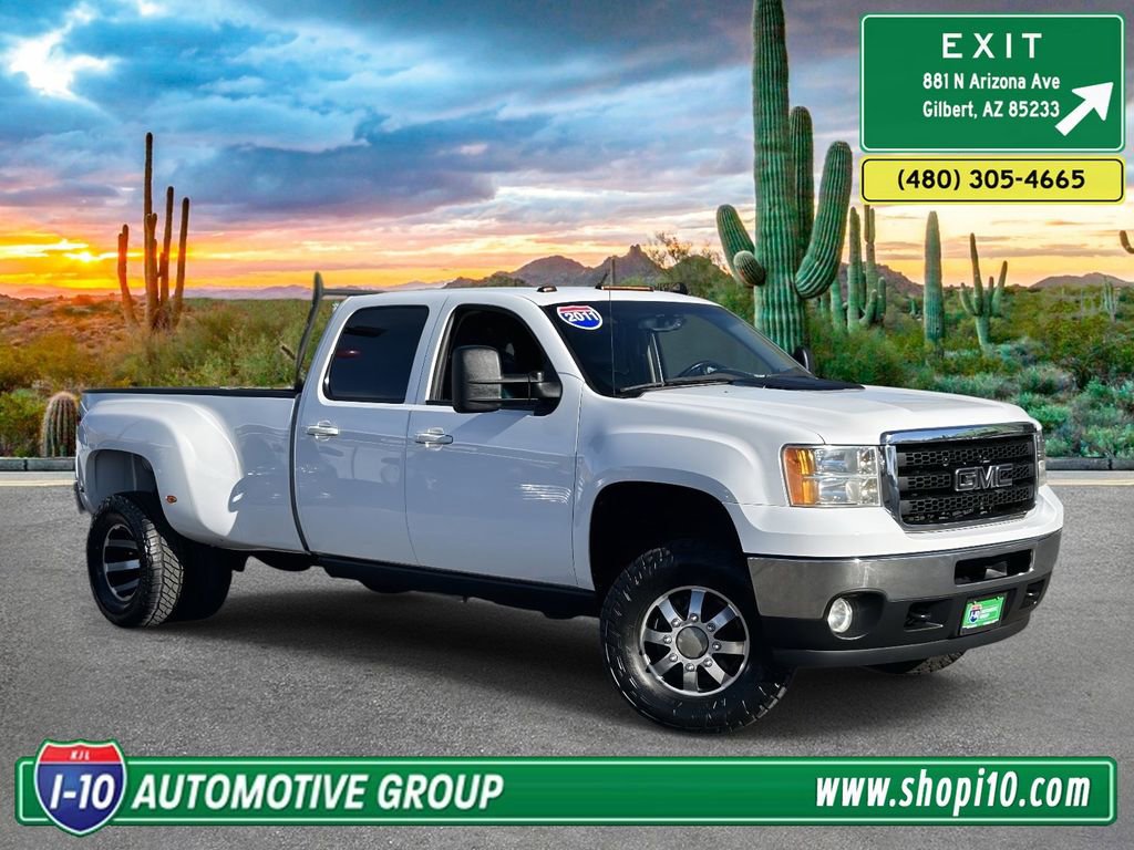 Used 2011 GMC Sierra 3500 SLT w/ SLT Convenience Package image 1