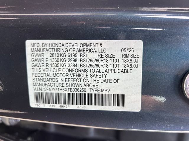 New 2026 Honda Pilot TrailSport image 18