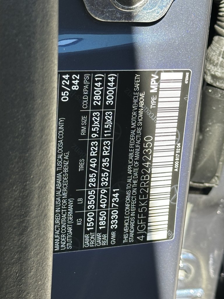 Certified 2024 Mercedes-Benz GLS 450 4MATIC w/ AMG Line Exterior image 36