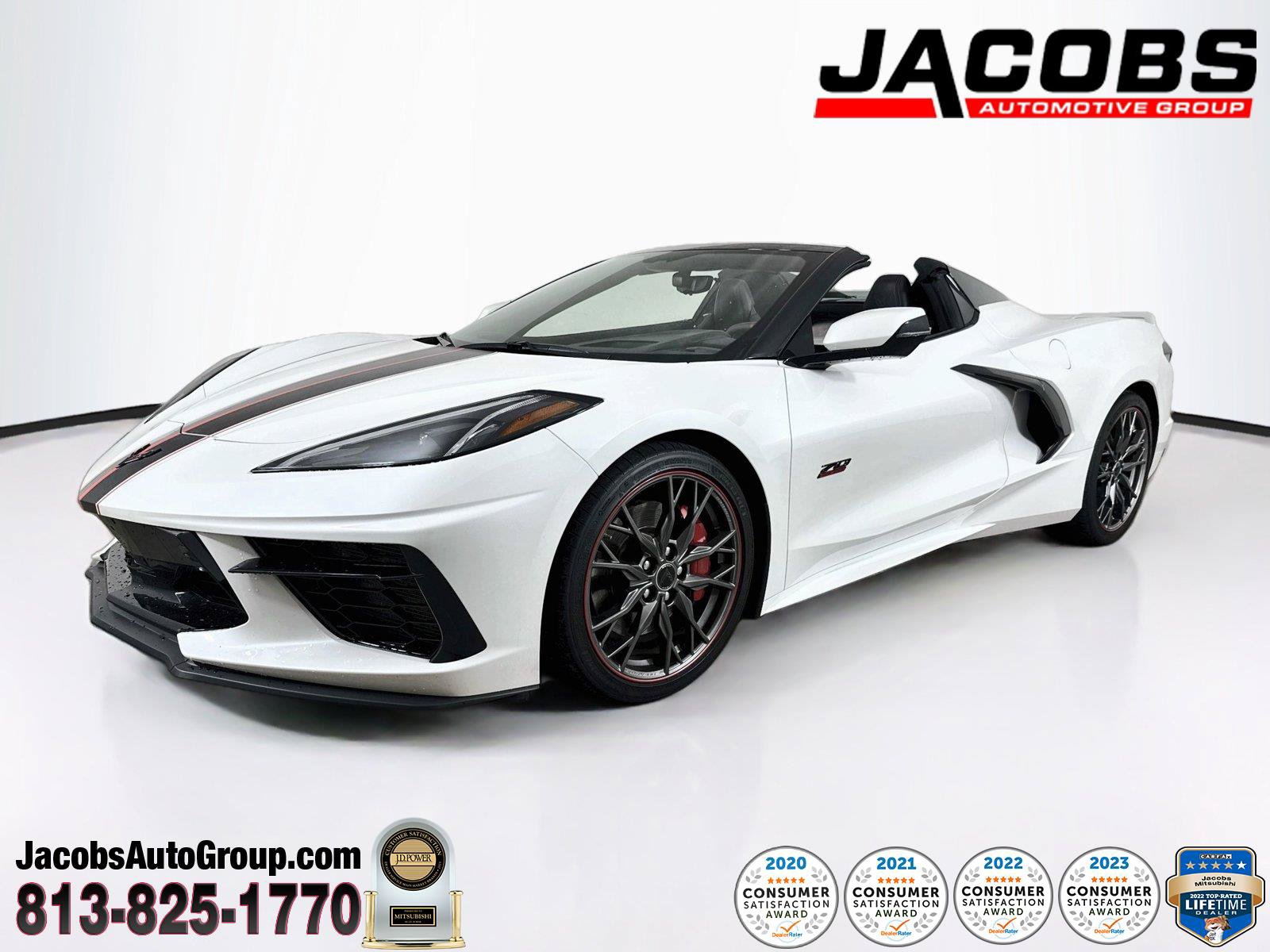 Used 2023 Chevrolet Corvette Stingray Premium Conv w/ Z51 Performance Package RWD image 1