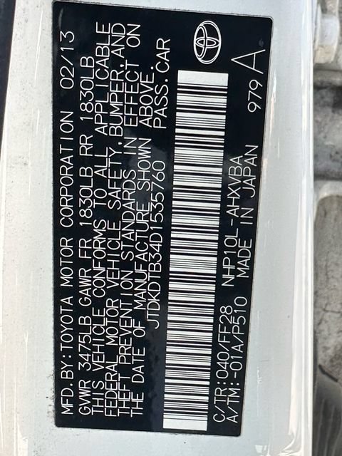 Used 2013 Toyota Prius C Two FWD image 17