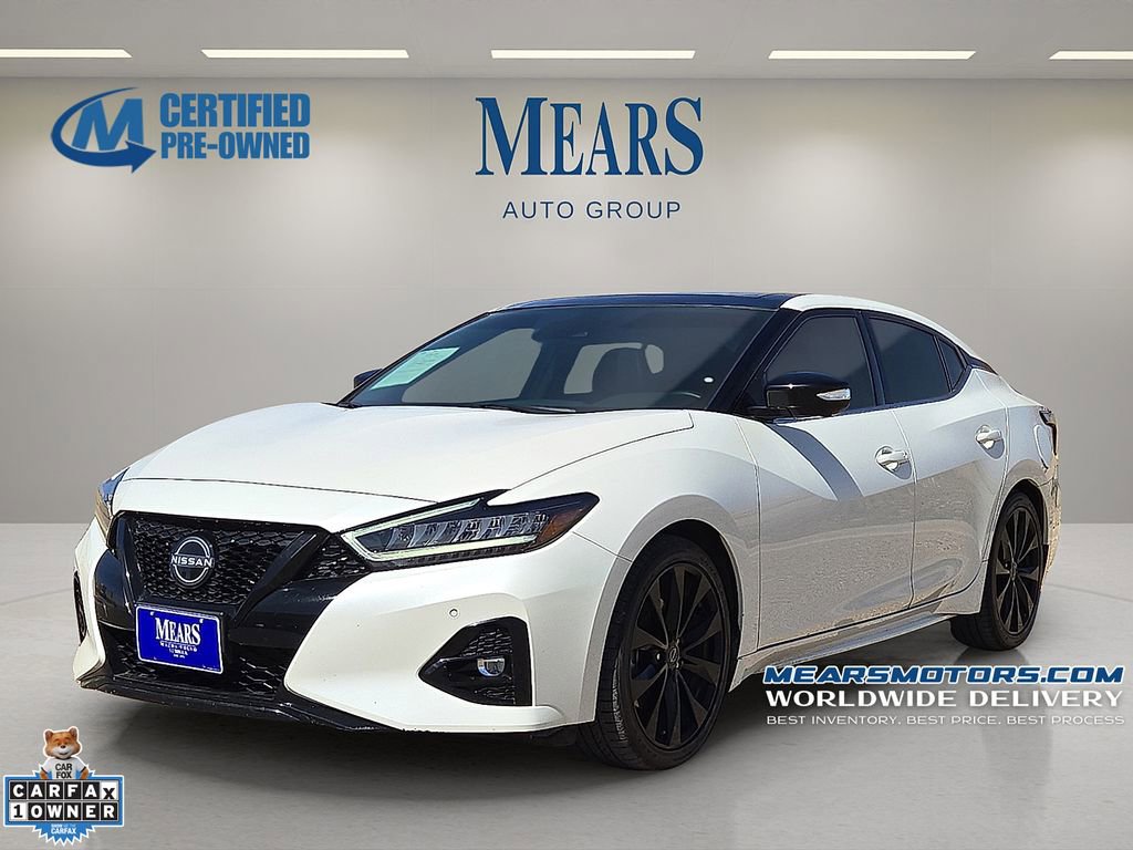 Used 2023 Nissan Maxima SR w/ Sport Mat Group image 1