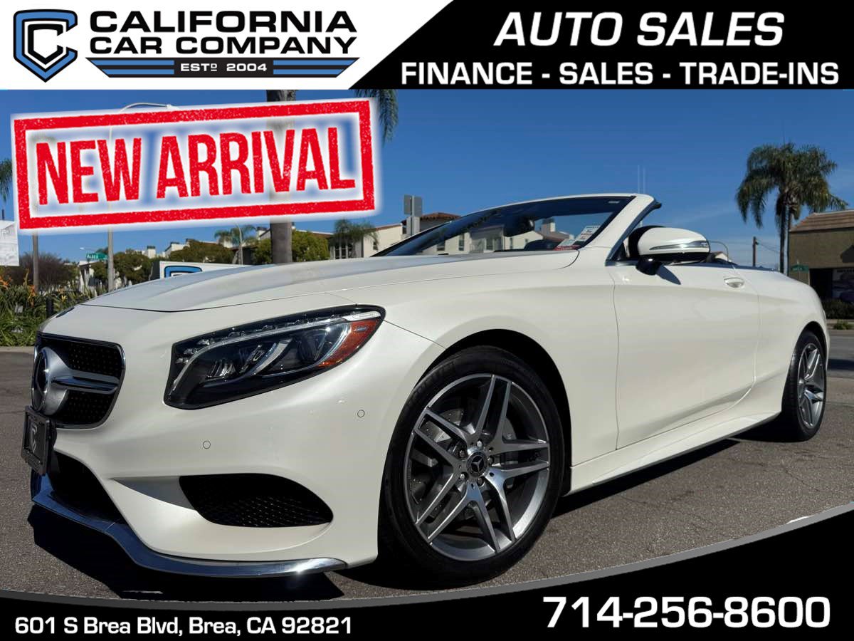 Used 2017 Mercedes-Benz S 550 Cabriolet image 1