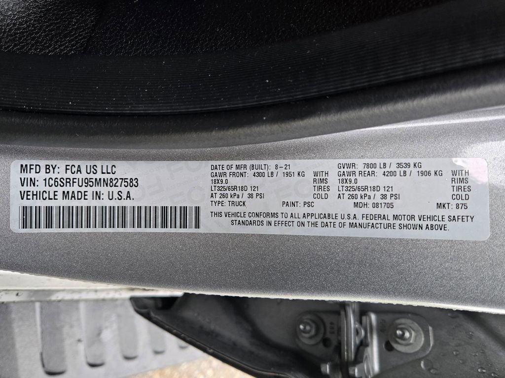 Used 2021 RAM 1500 TRX image 32