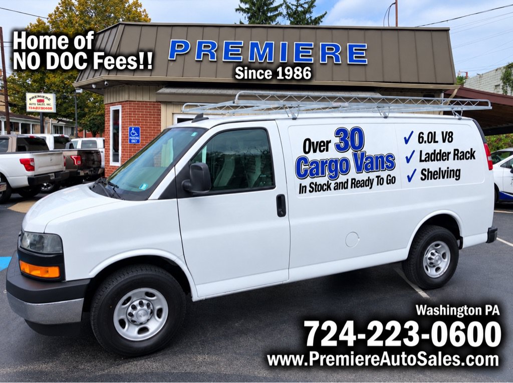 Used 2019 Chevrolet Express 3500 w/ Driver Convenience Package RWD image 1