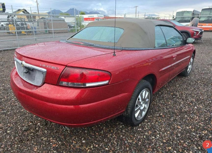 Used 2006 Chrysler Sebring Limited w/ Luxury Group FWD image 2