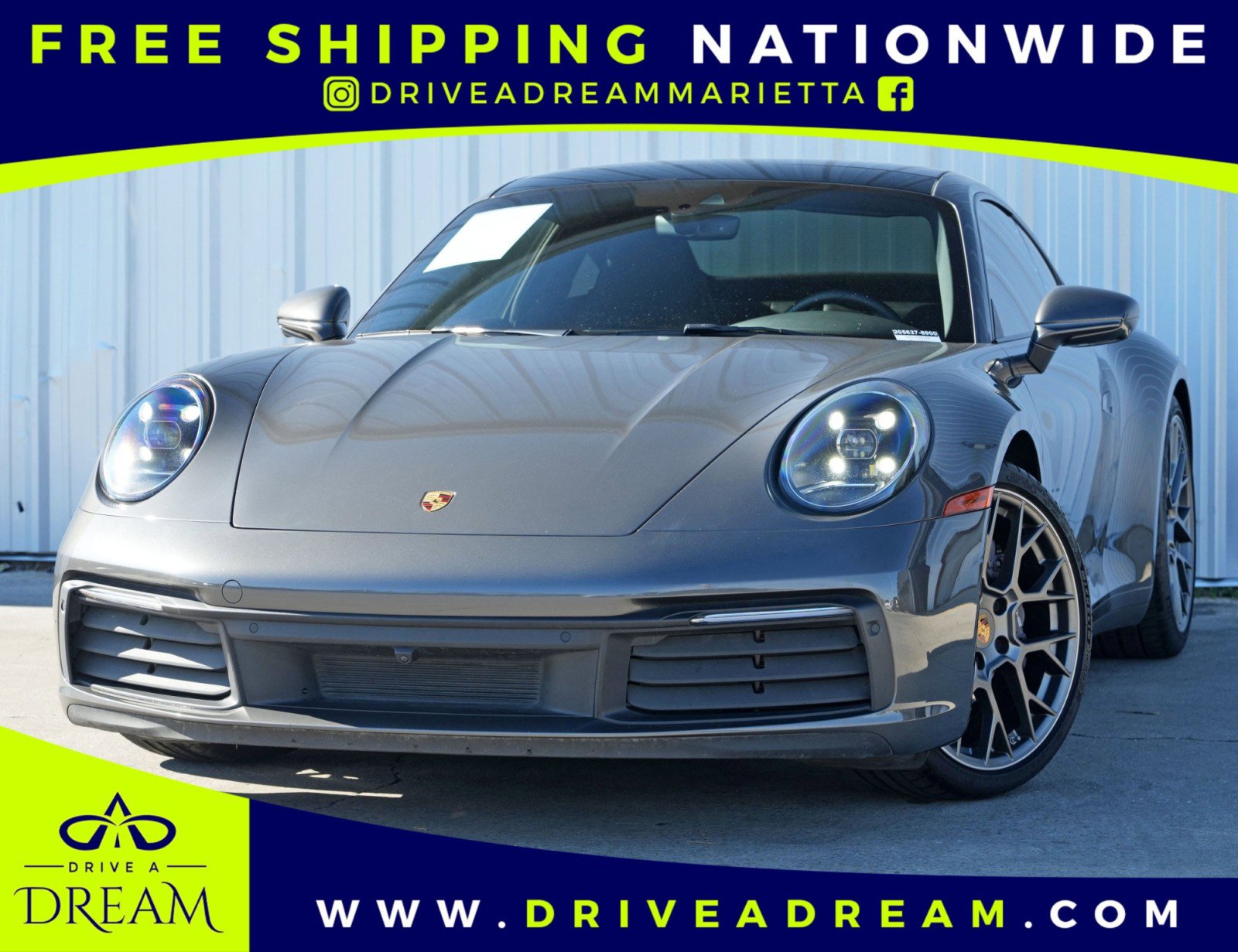 Used 2021 Porsche 911 Carrera w/ Premium Package