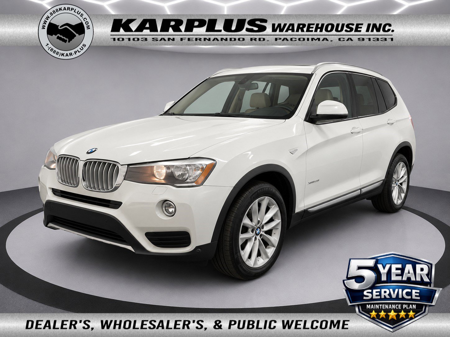 Used 2017 BMW X3 xDrive28i AWD/4WD image 1