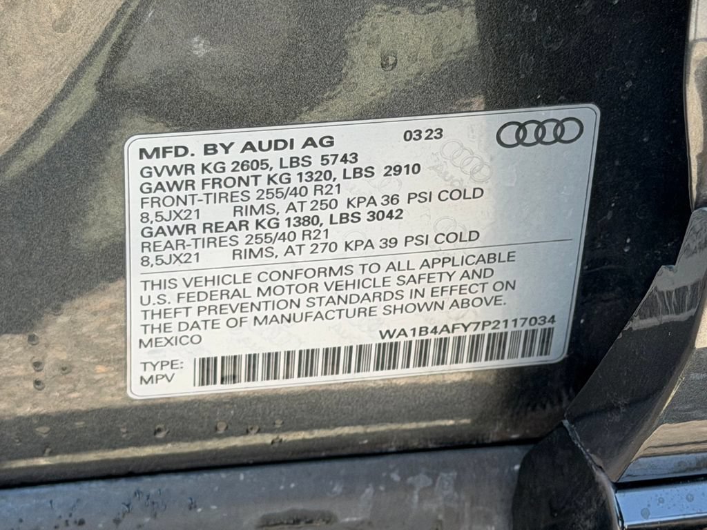 Used 2023 Audi SQ5 Premium Plus w/ Premium Plus Package AWD/4WD image 29
