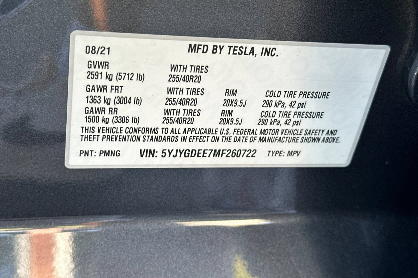 Used 2021 Tesla Model Y Long Range AWD/4WD image 27