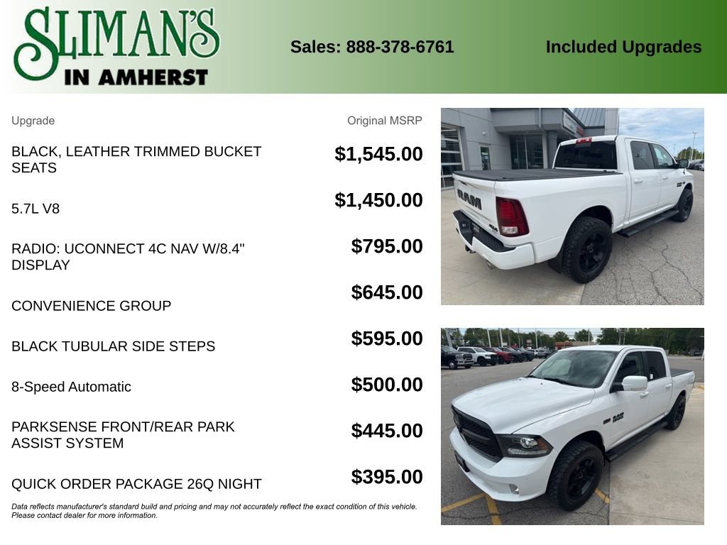 Used 2018 RAM 1500 Sport w/ Convenience Group AWD/4WD image 10
