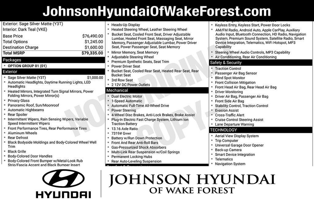 New 2026 Hyundai Ioniq 9 Calligraphy AWD/4WD image 2