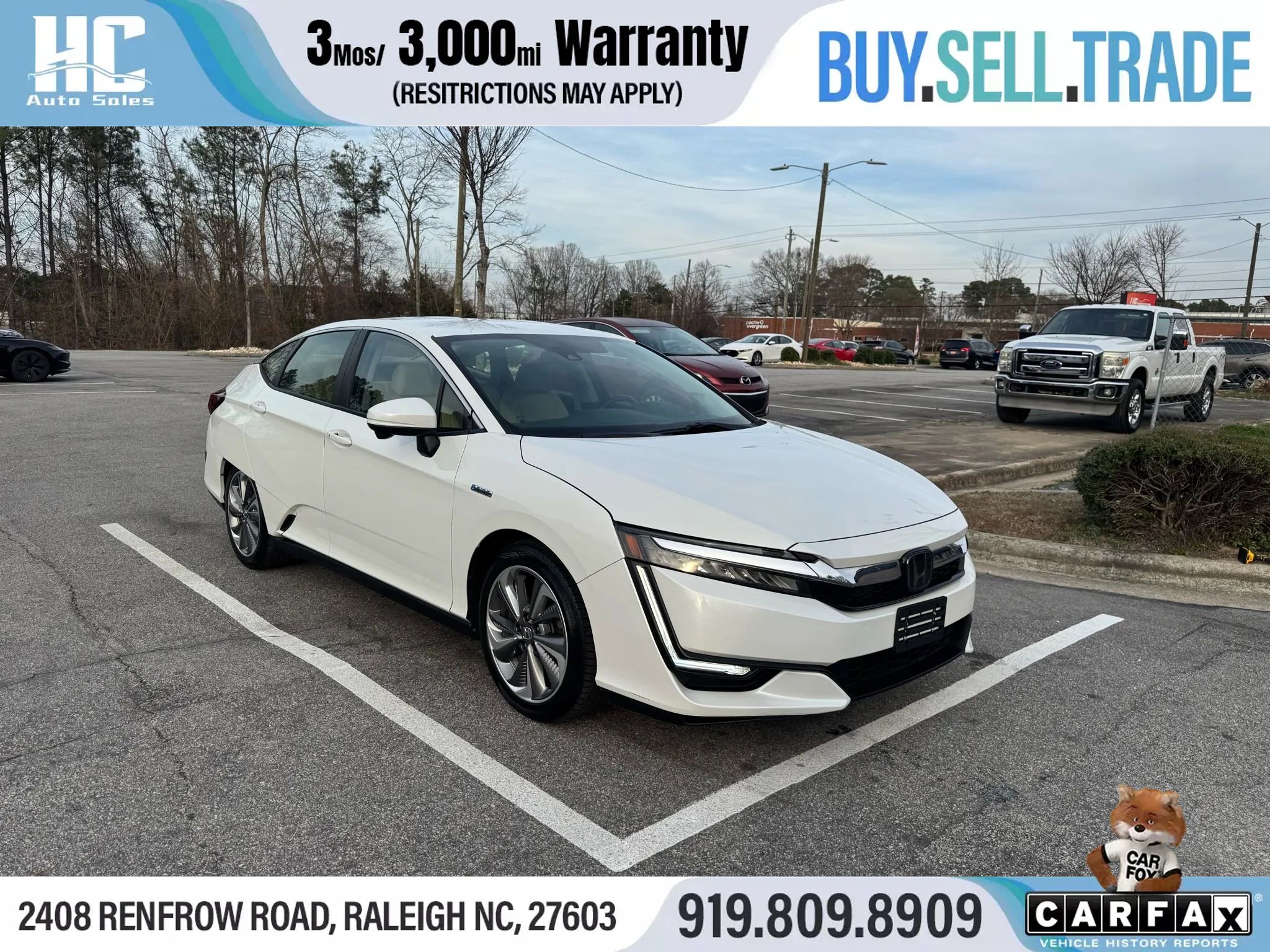 Used 2018 Honda Clarity Touring image 3