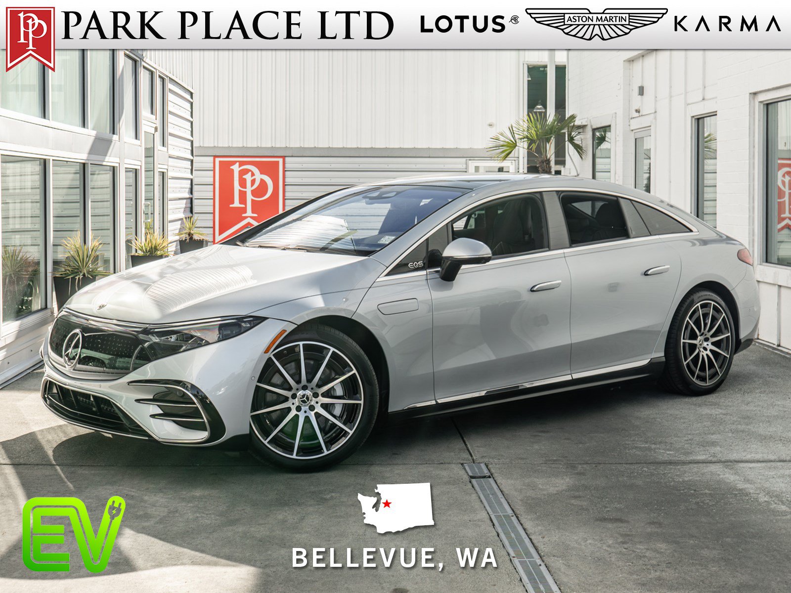 Used 2023 Mercedes-Benz EQS 580 4MATIC Sedan w/ Exclusive Trim Package