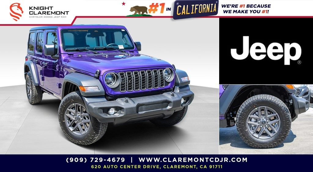 New 2026 Jeep Wrangler Unlimited Sport AWD/4WD 360° Tour