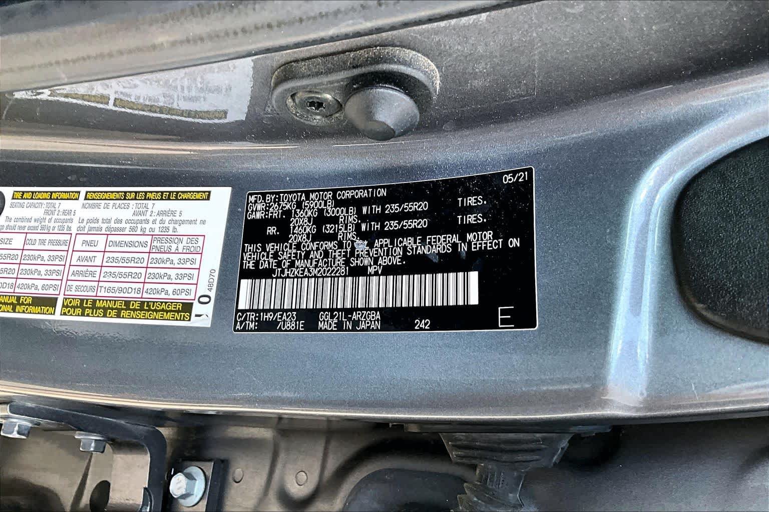 Used 2021 Lexus RX 350L FWD w/ Premium Package image 37