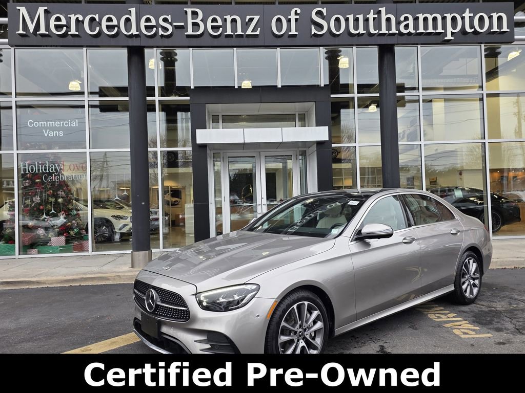 Certified 2022 Mercedes-Benz E 450 4MATIC Sedan image 1