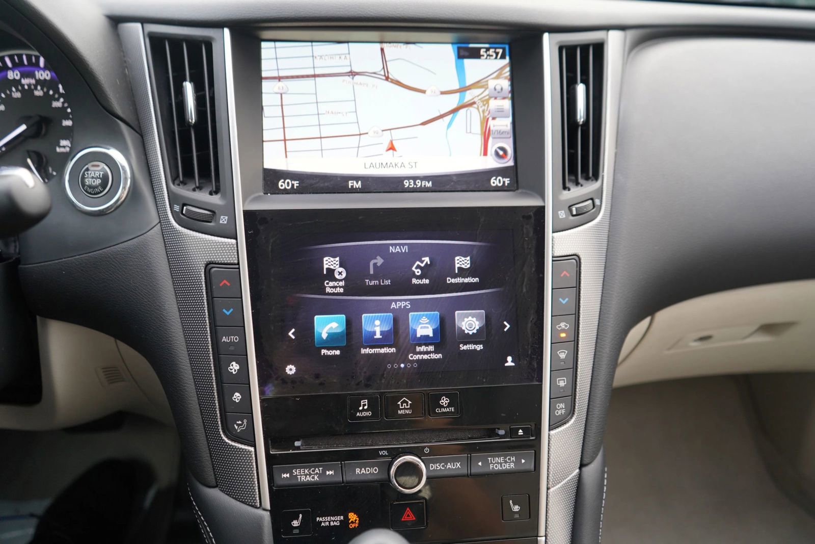 Used 2015 INFINITI Q50 Premium w/ Navigation Package RWD image 9