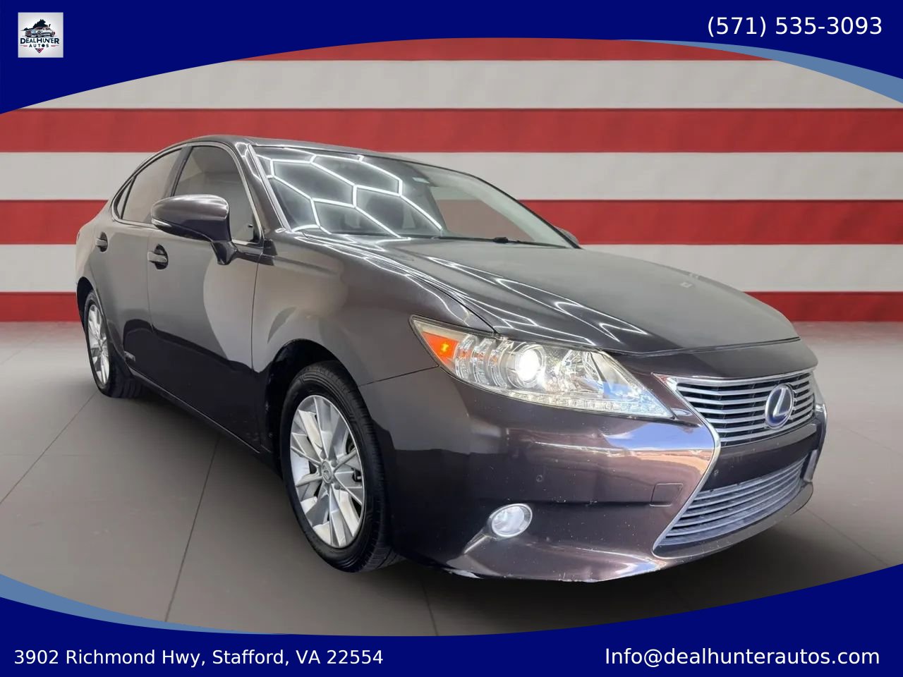 Used 2013 Lexus ES 300h w/ Premium Pkg FWD image 3