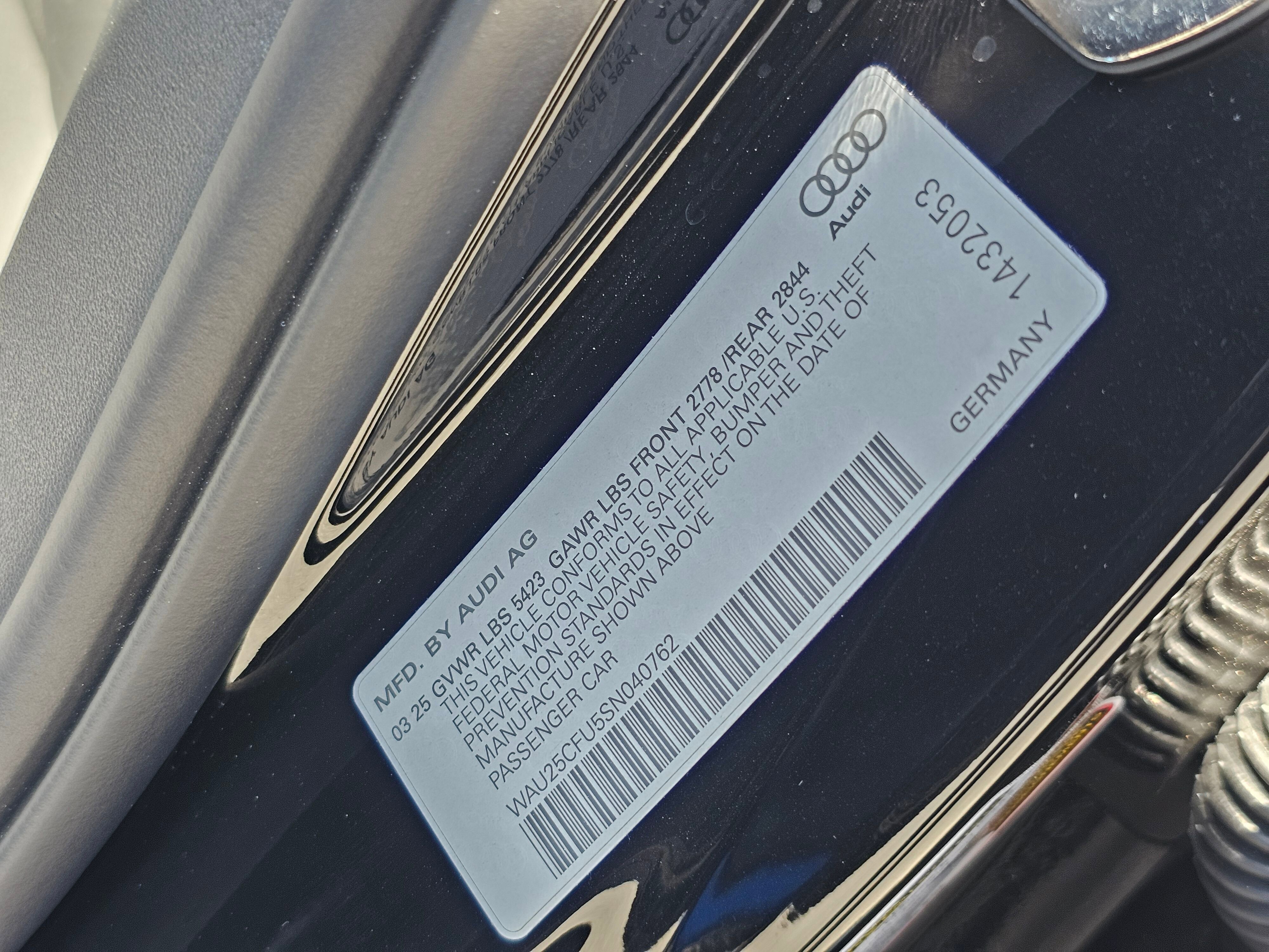 New 2025 Audi S5 Premium Plus image 30