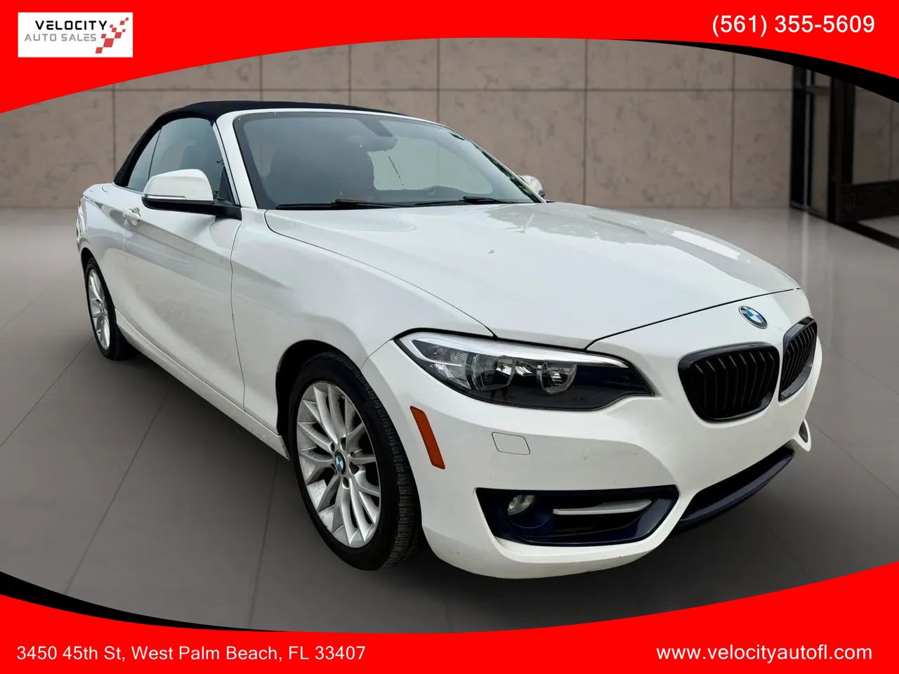 Used 2016 BMW 228i xDrive Convertible w/ Premium Package