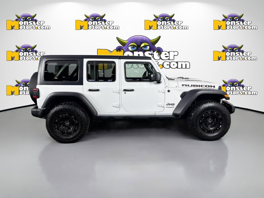 Used 2021 Jeep Wrangler Unlimited Rubicon w/ Uconnect 4C Nav & Sound Group image 4