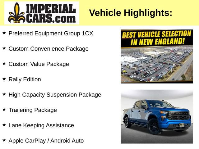 Used 2022 Chevrolet Silverado 1500 Custom w/ Rally Edition image 7