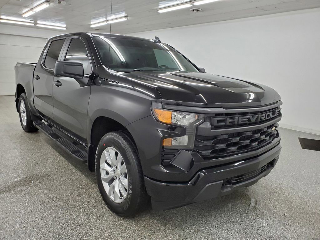 Used 2023 Chevrolet Silverado 1500 Custom w/ LPO, Dark Essentials Package image 3