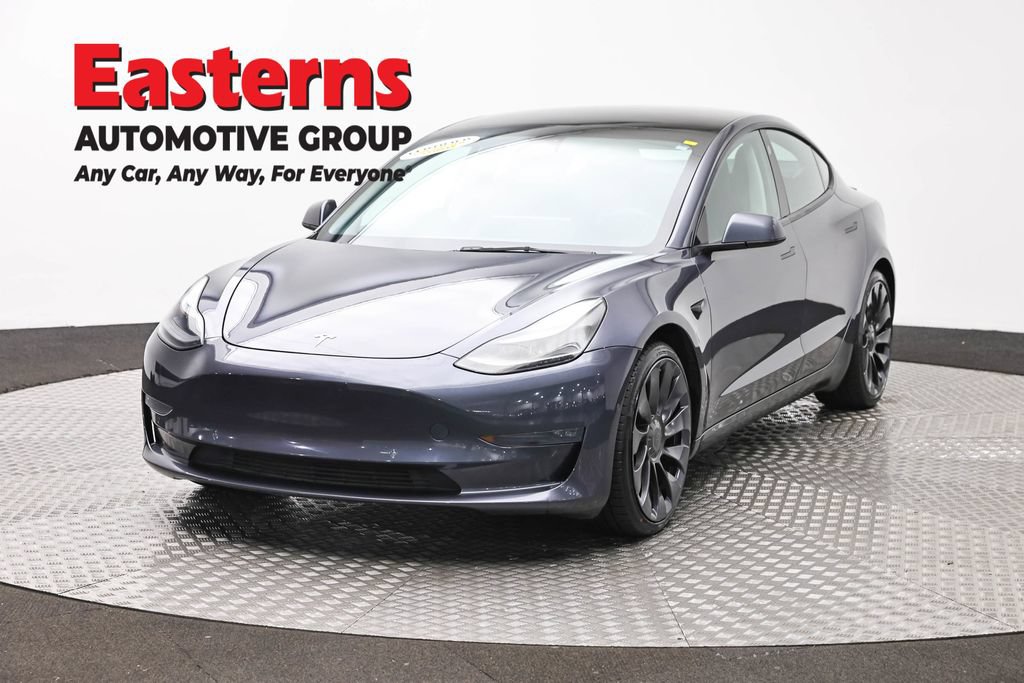 Used 2022 Tesla Model 3 Performance AWD/4WD image 1