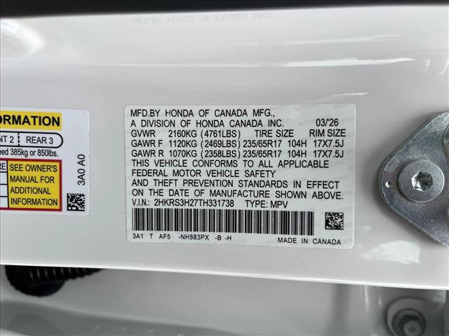 Used 2026 Honda CR-V LX image 24