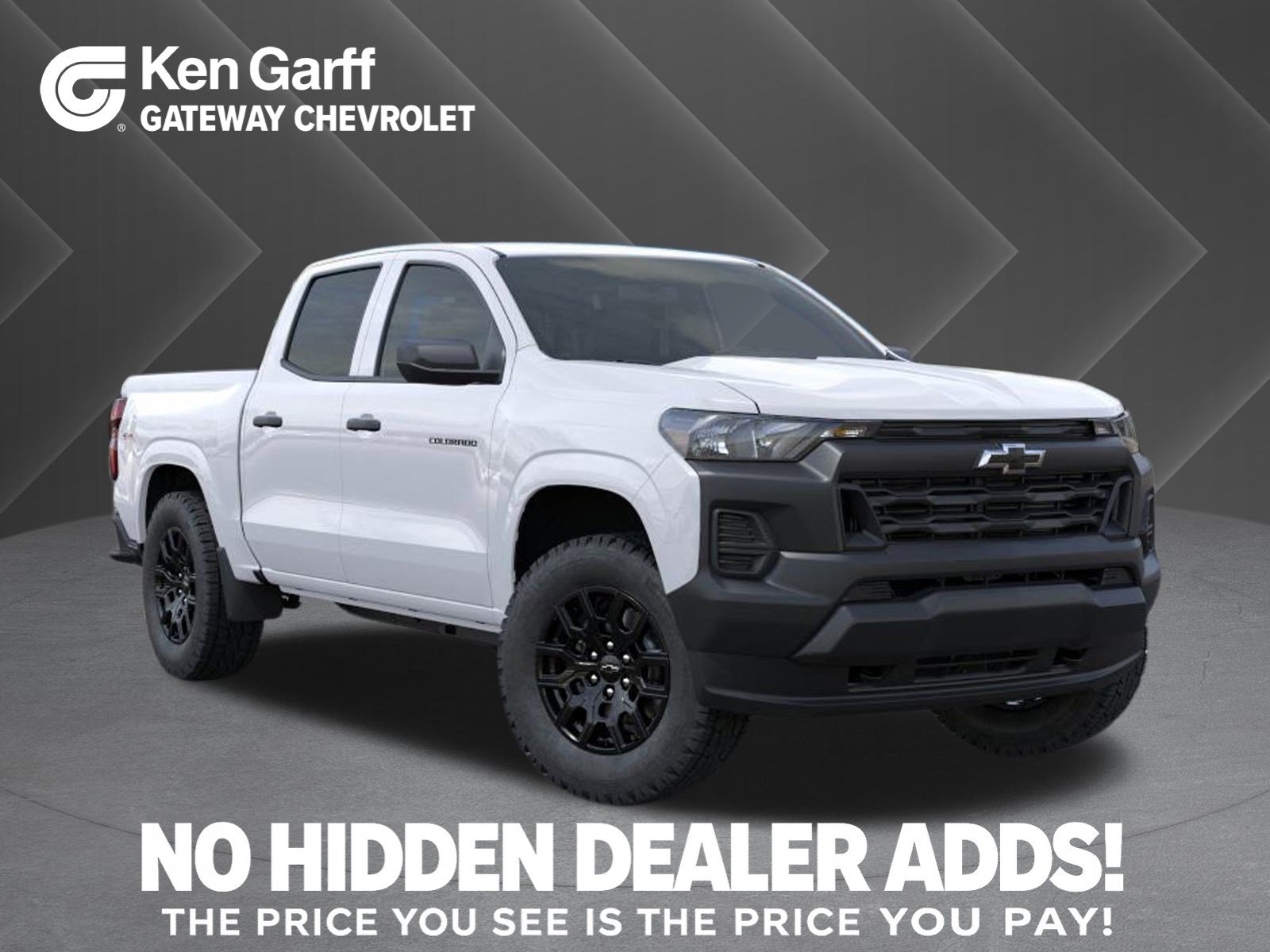 New 2026 Chevrolet Colorado W/T w/ WT Custom Package AWD/4WD image 1
