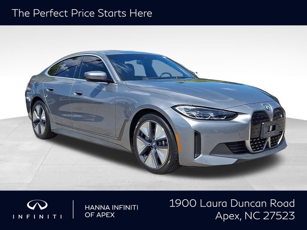 Used 2023 BMW i4 eDrive40 w/ Parking Assistance Package RWD image 1