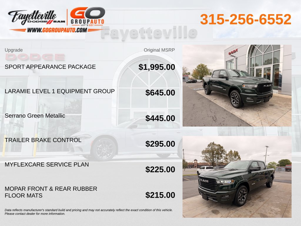 New 2027 RAM 1500 Laramie w/ Sport Appearance Package AWD/4WD image 5