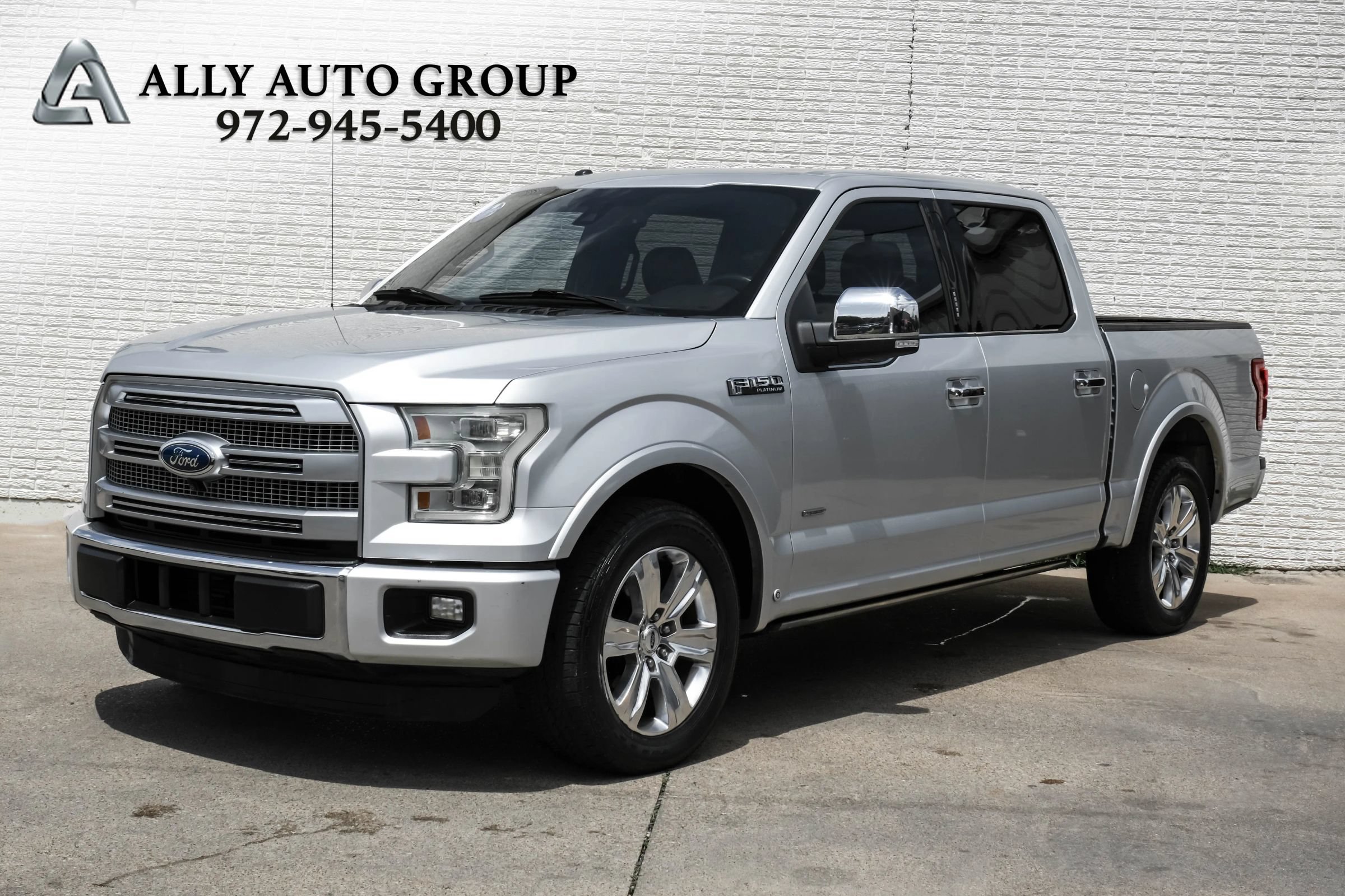 Used 2015 Ford F150 Platinum w/ Equipment Group 701A Luxury RWD image 1