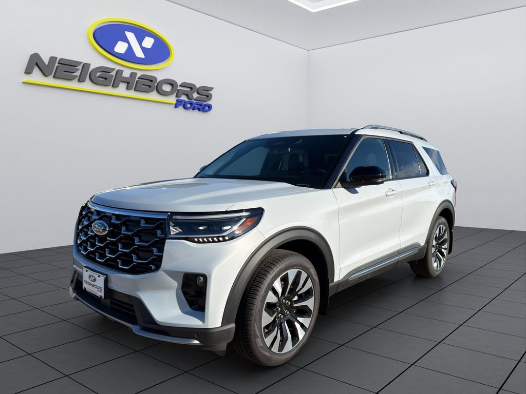 New 2026 Ford Explorer Platinum w/ LUX Leather Package AWD/4WD image 1