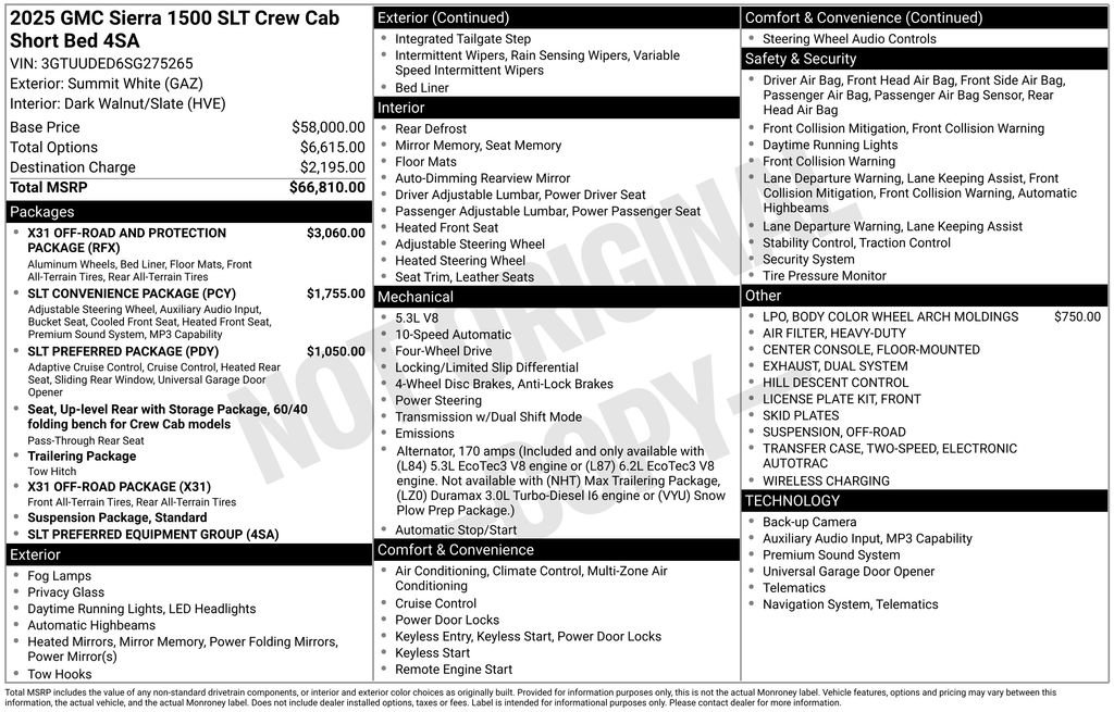 Used 2025 GMC Sierra 1500 SLT AWD/4WD image 28
