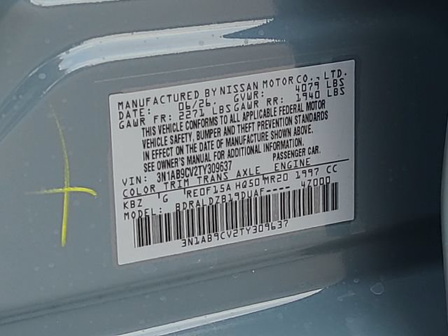 New 2026 Nissan Sentra SV w/ SV Convenience Package FWD image 29