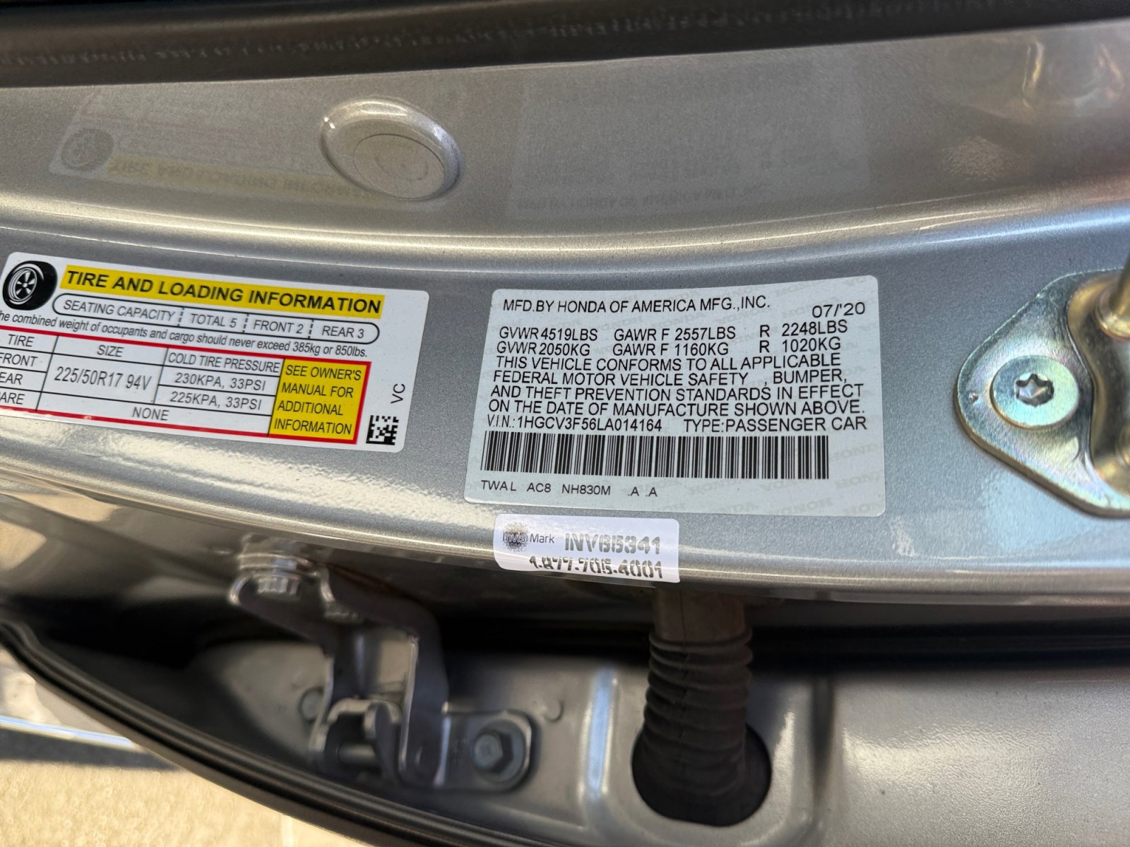 Used 2020 Honda Accord EX-L image 25