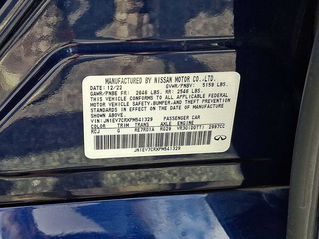 Used 2023 INFINITI Q50 Sensory AWD/4WD image 28