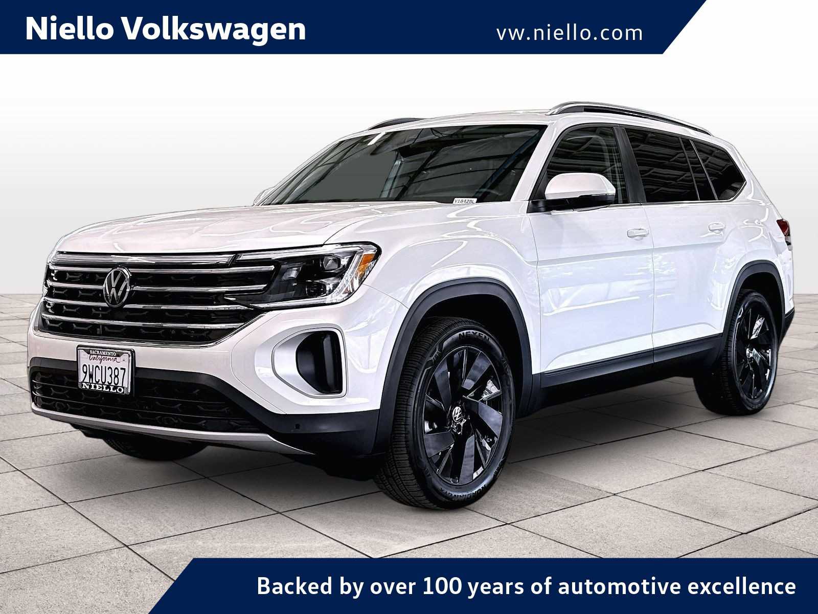 Certified 2026 Volkswagen Atlas SE w/ Black Wheel Package AWD/4WD video 1